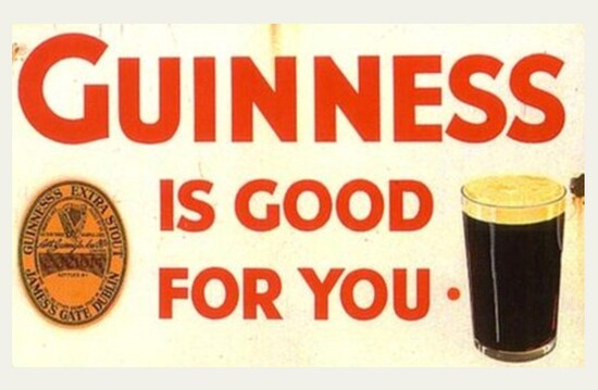 guinness is good for you