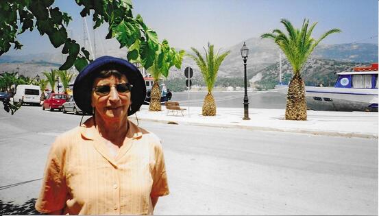 Peggy in Kefalonia 2003