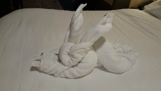 towel sculpture on anthem of the seas 2016