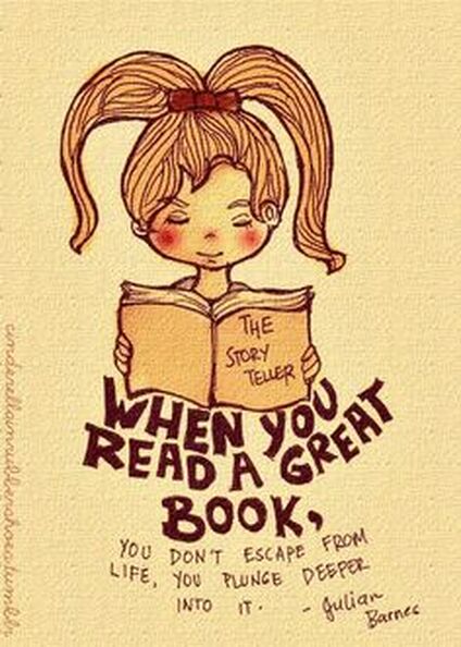 when you read a great book