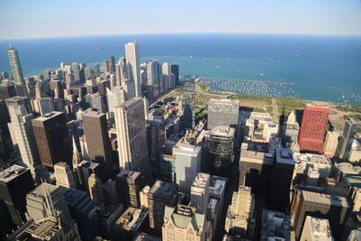 view from Sears Tower